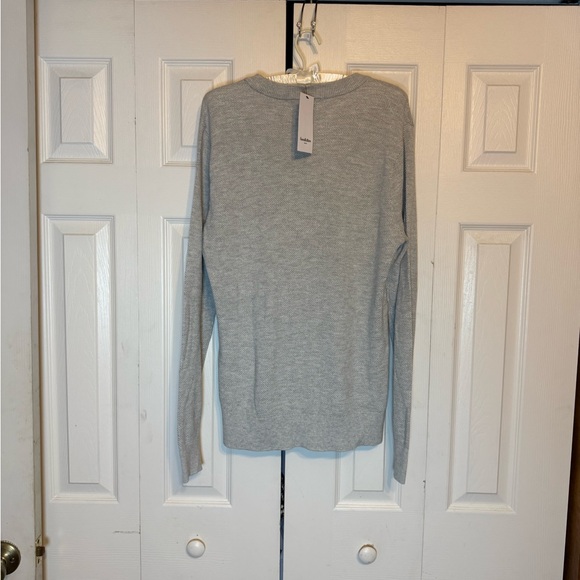 Goodfellow Men’s‎ Gray Long Sleeve Sweater in Medium new - Picture 2 of 4